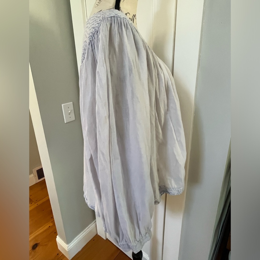 Free People Lilac Colored Cool Meadow Top. Women’s Size L. - Picture 5 of 13